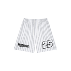 WEST ROLLZ X THE WARRIORS / Unisex Striped Loose Fit SHORT