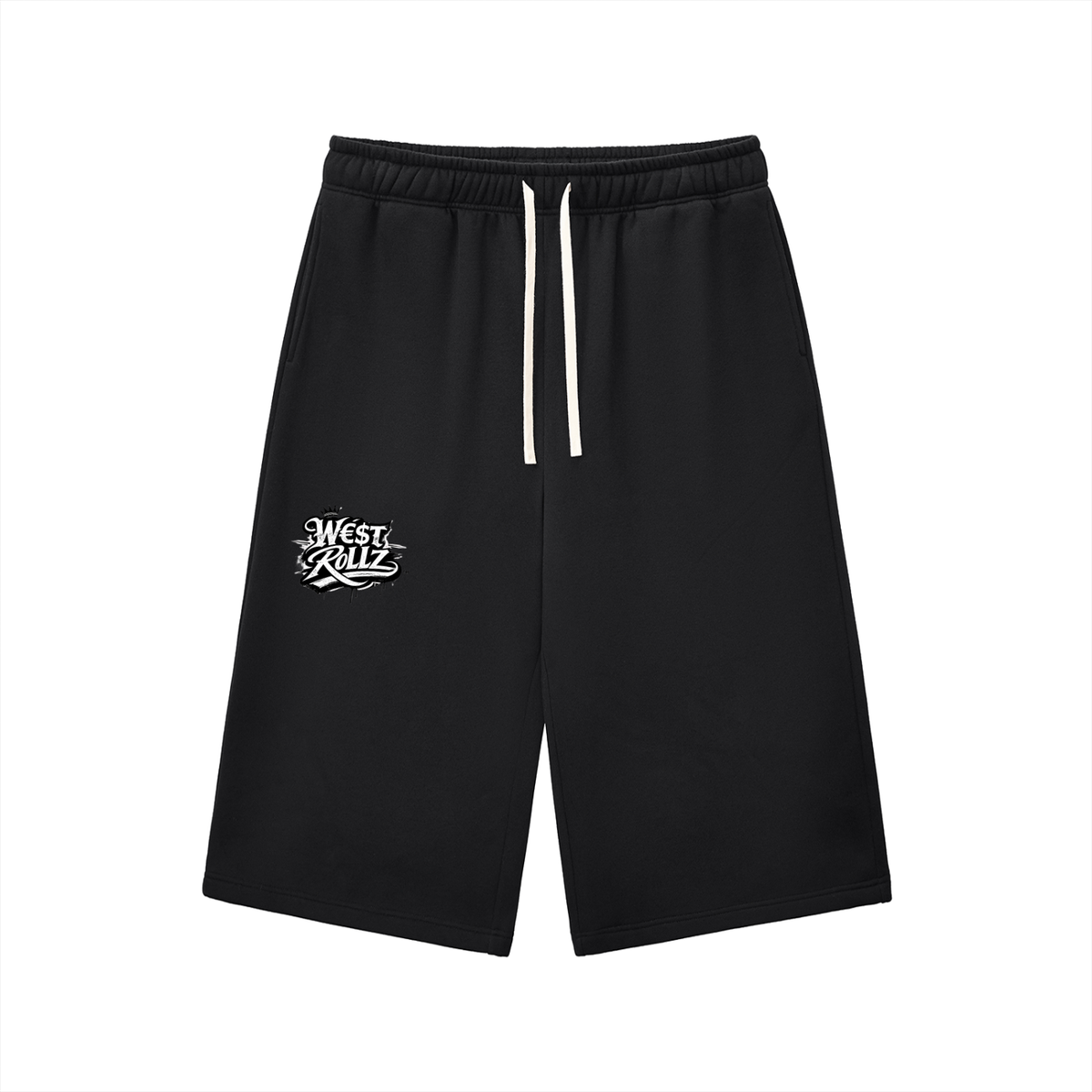 WEST ROLLZ X Relaxed Drawstring Three-quarter SHORT