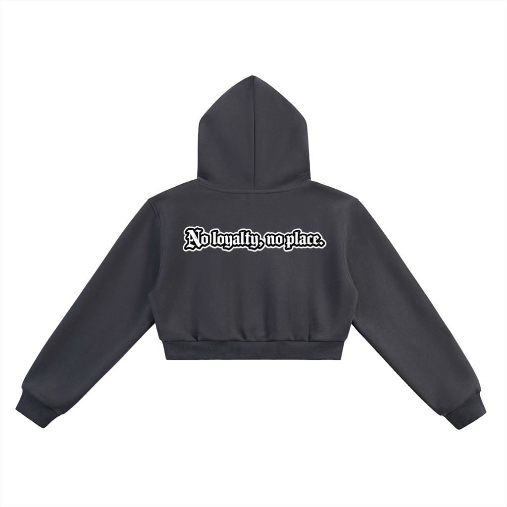 WEST ROLLZ X Essential Cropped WOMEN Hoodie