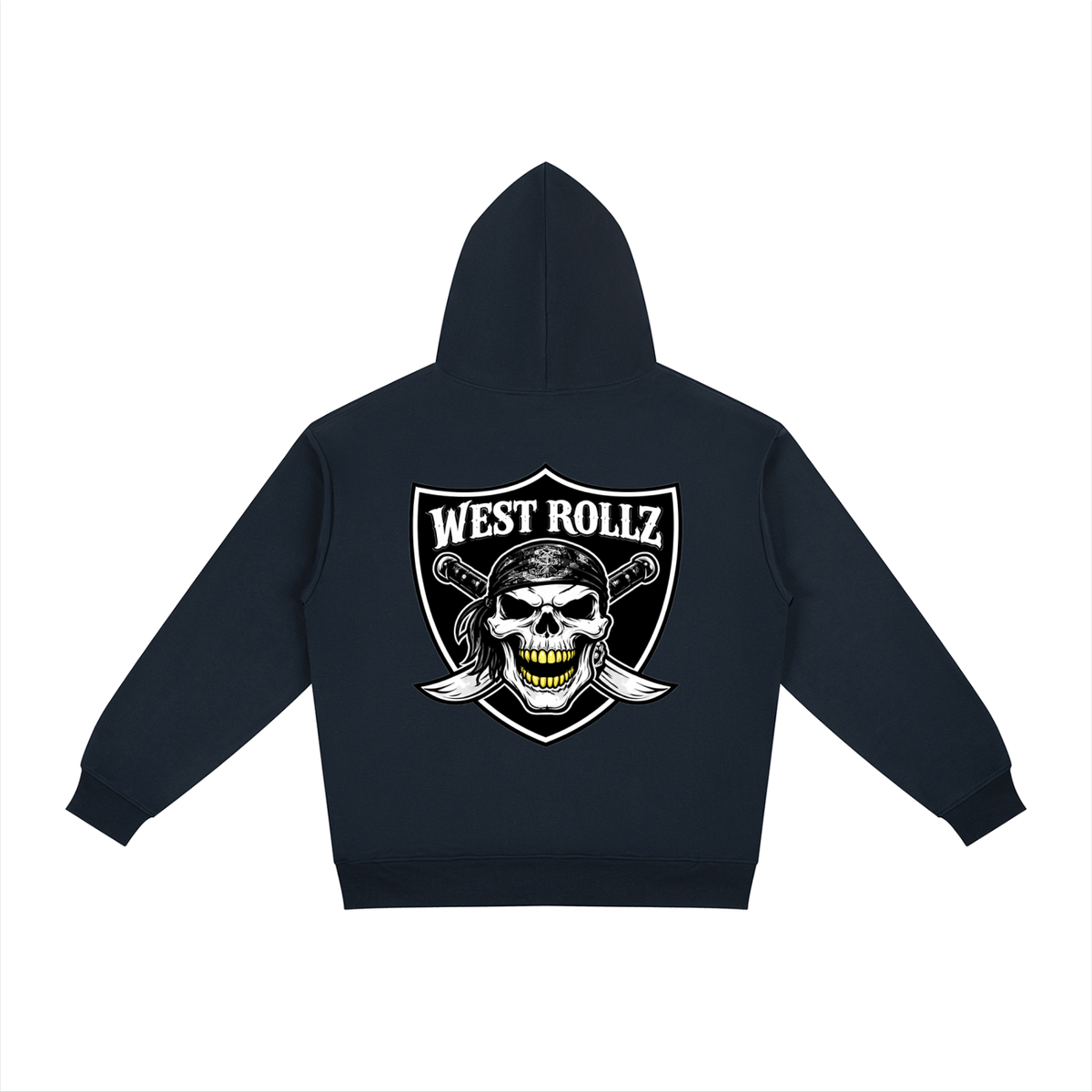 WEST ROLLZ X PIRATES X Relaxed Fit Hoodie