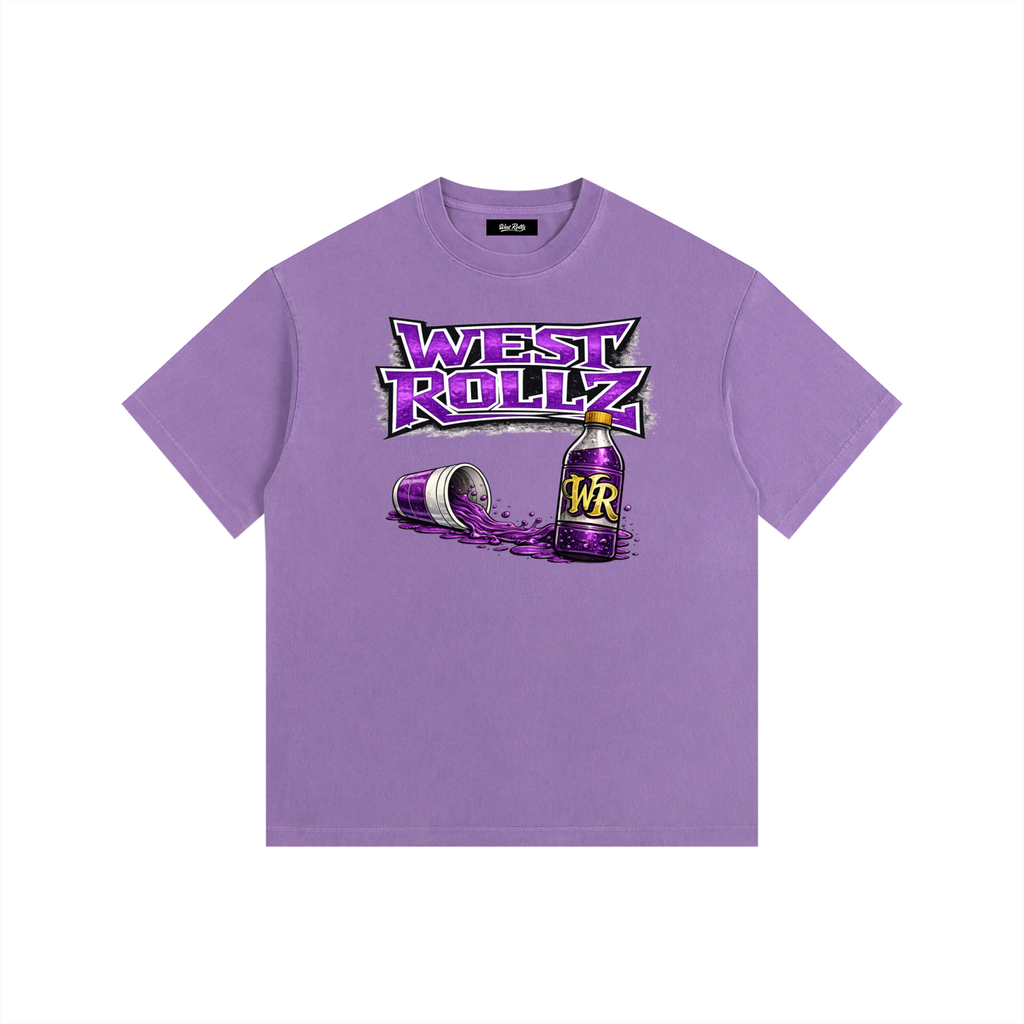 WEST ROLLZ X JAMAIS SANS MON SYRUP & MA DOUBLE CUP T-SHIRT