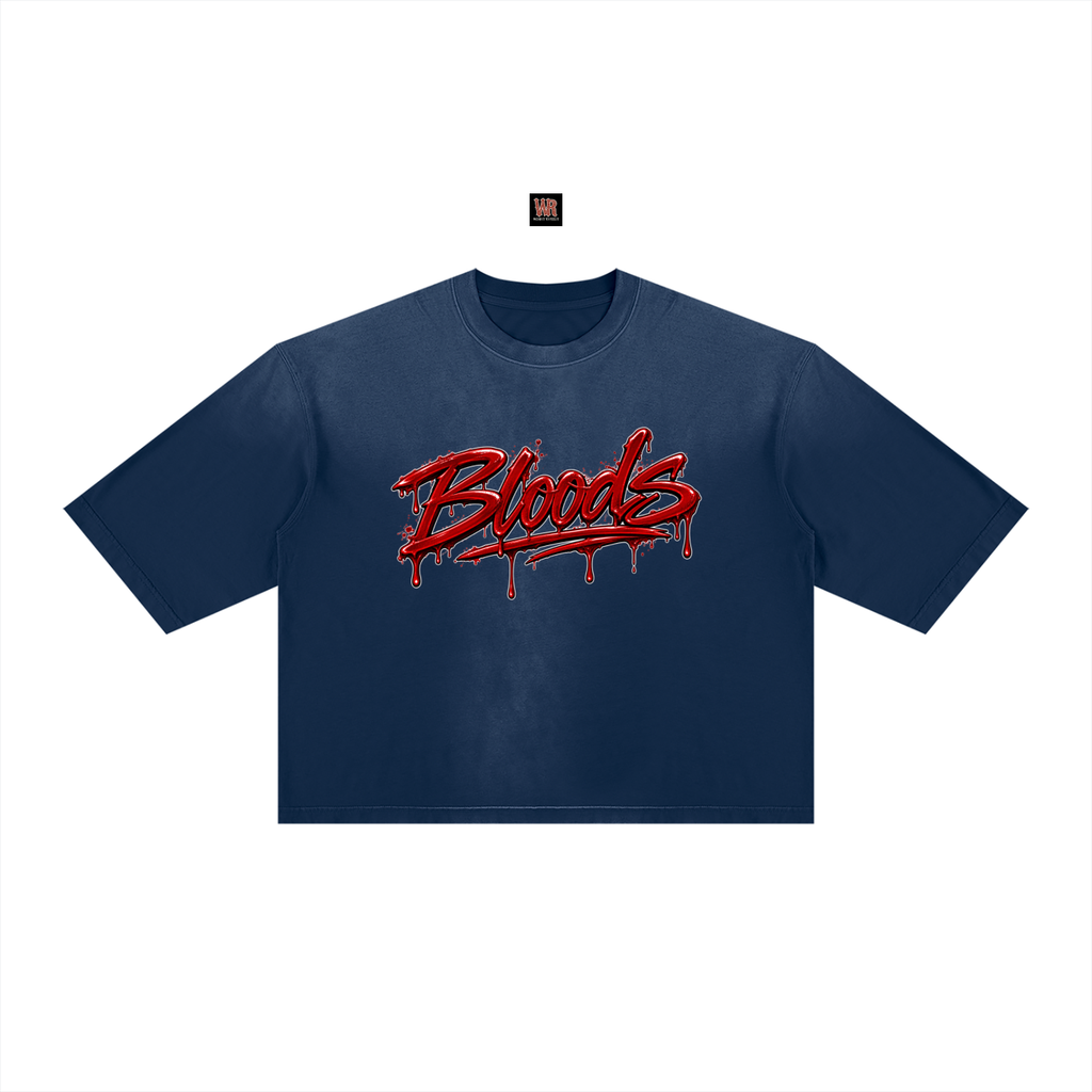 WEST ROLLZ X BLOODS x O’JEEZZ BOXY T-SHIRT