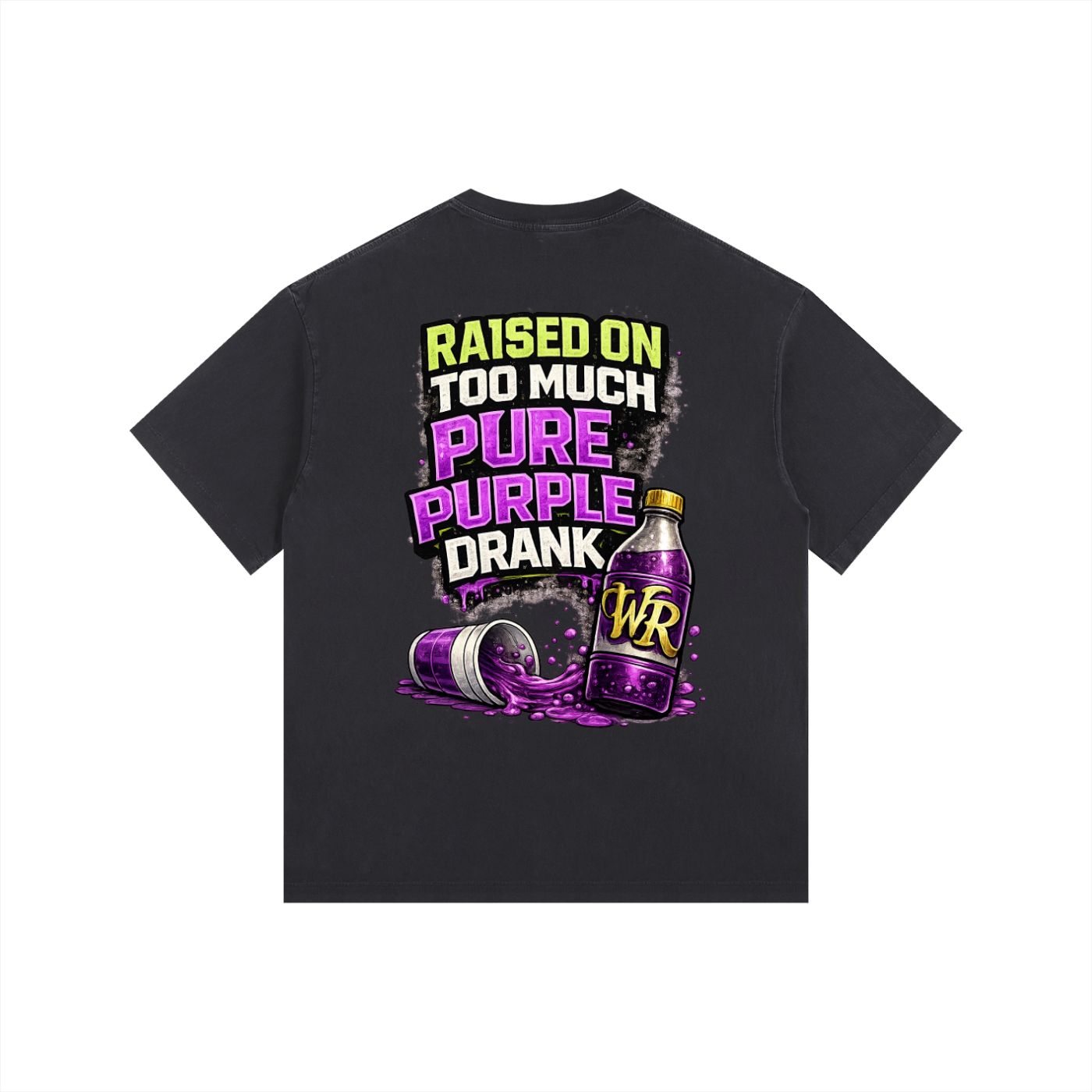 WEST ROLLZ X JAMAIS SANS MON SYRUP & MA DOUBLE CUP T-SHIRT