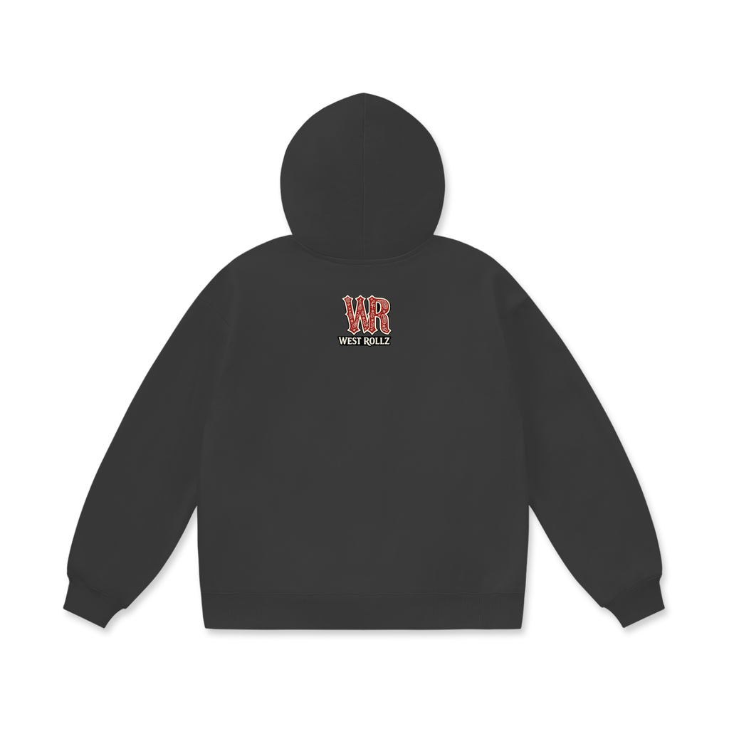 WEST ROLLZ X L’original WR X  Oversize Heavyweight Fleece Hoodie