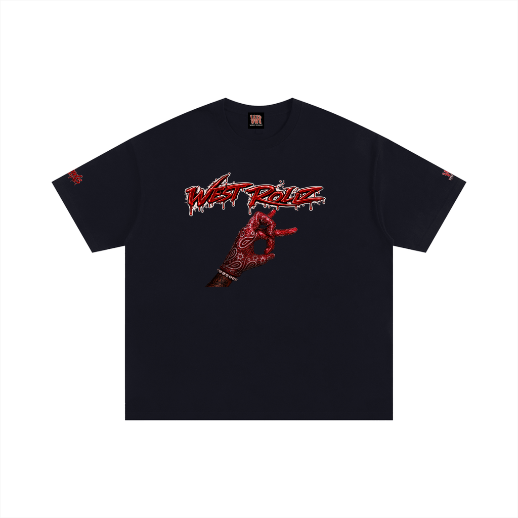 WEST ROLLZ x BLOODS PT.2 x O’JEEZZ MERCH T-SHIRT