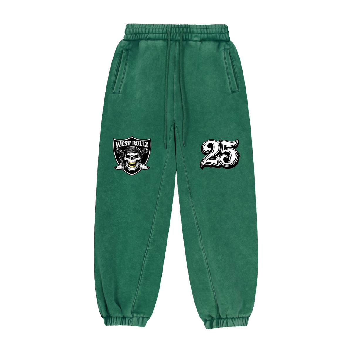 WEST ROLLZ X Fleeced Jogger Sweatpants PANTS