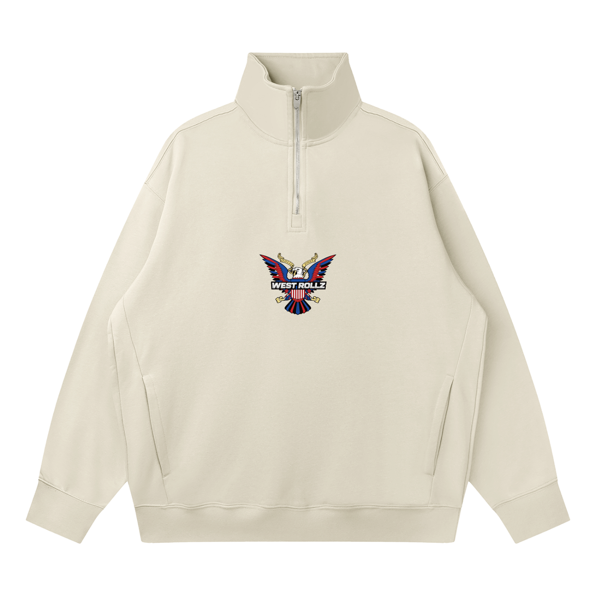 WEST ROLLZ X DIP-WEST ZIP HOODIE