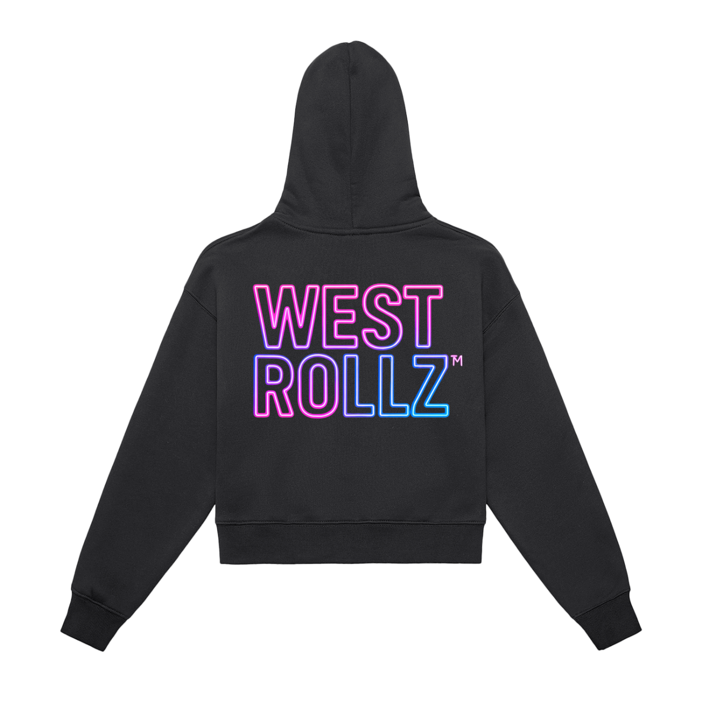 WEST ROLLZ X P-VALLEYS WOMEN CROP HOODIE