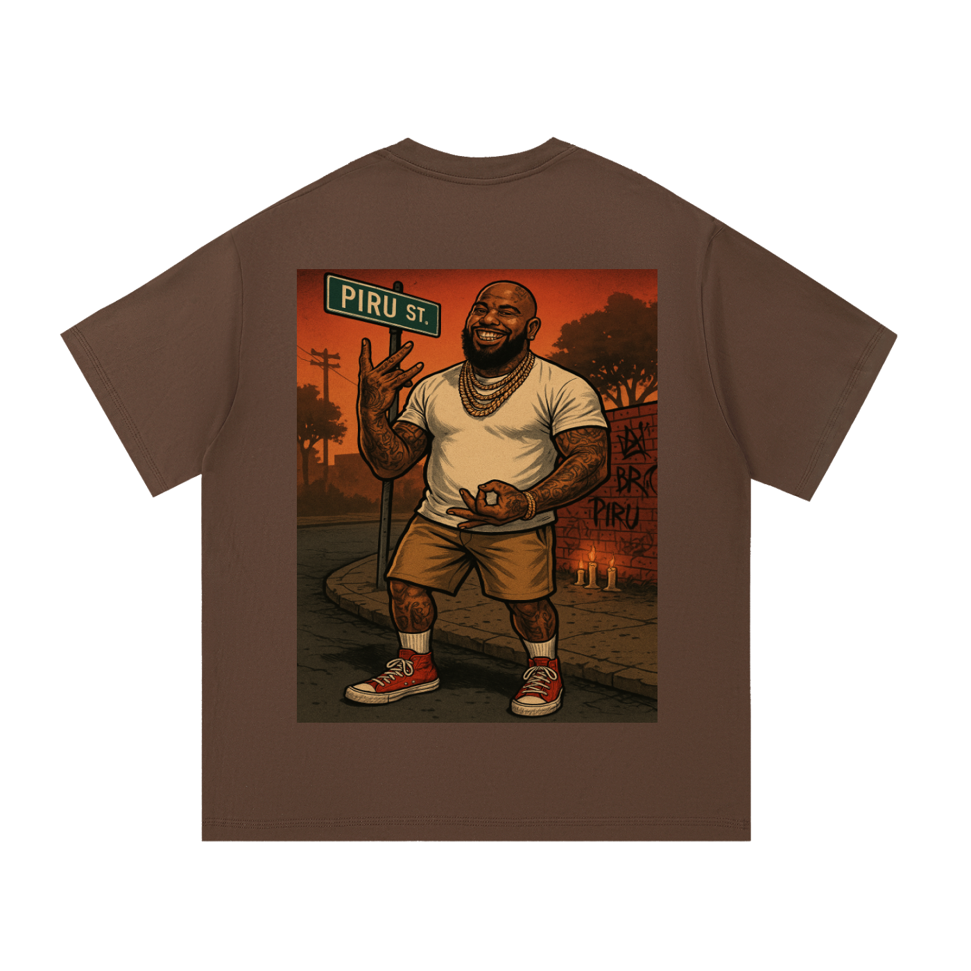 WEST ROLLZ X PIRU T-SHIRT