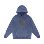 WEST ROLLZ X Snow Washed Loose Cotton Hoodie