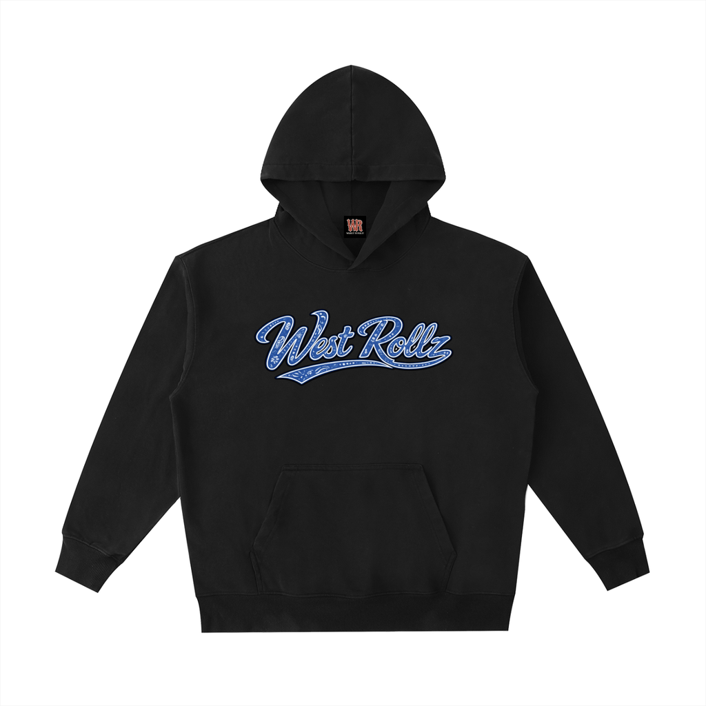 WEST ROLLZ X THE BEGINNINGx 
Vintage Washed Heavyweight Hoodie