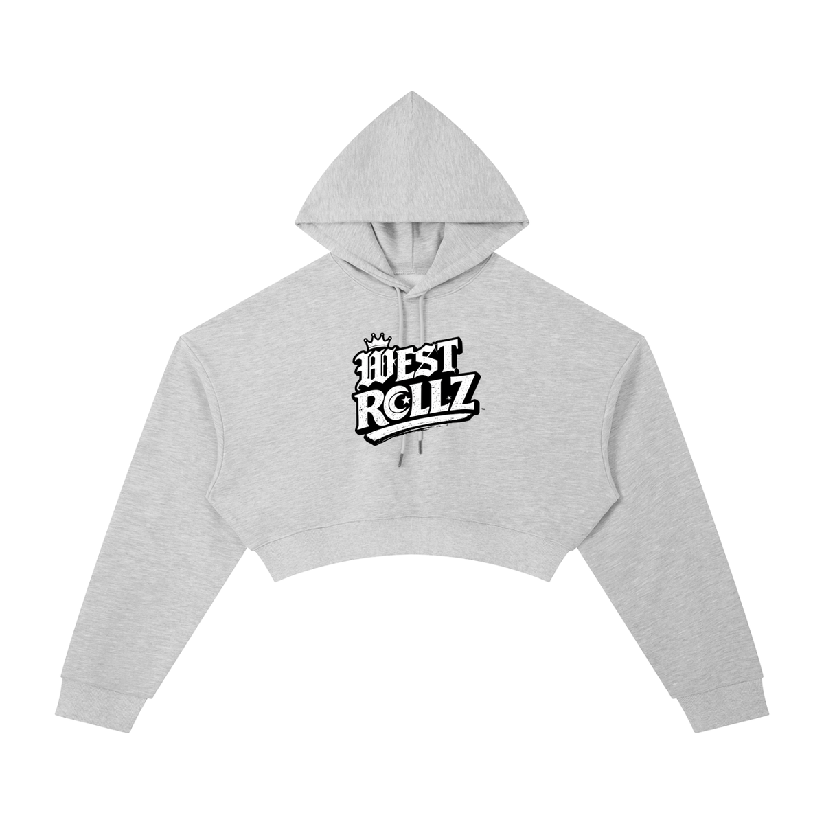 WEST ROLLZ X Essential Cropped WOMEN Hoodie