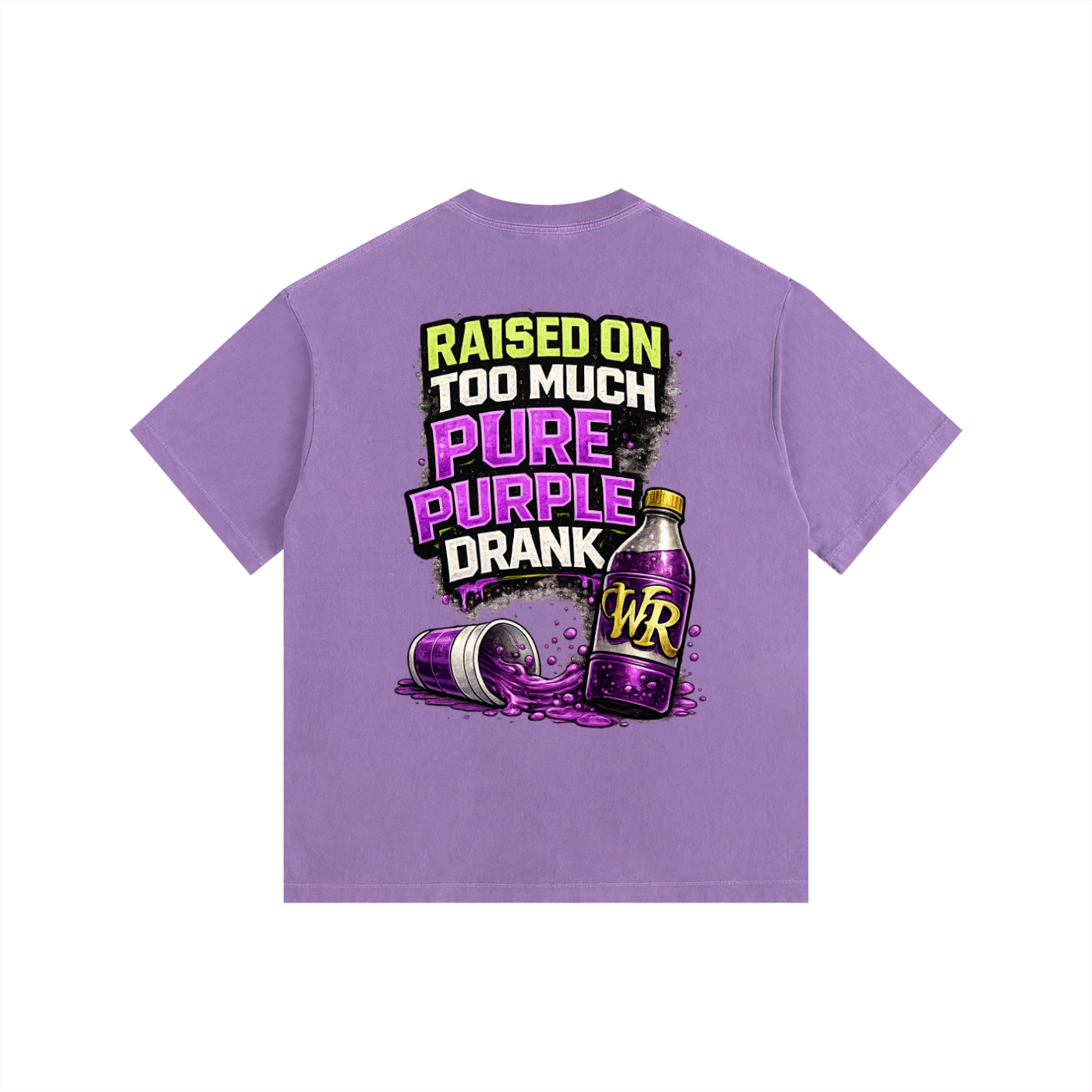 WEST ROLLZ X JAMAIS SANS MON SYRUP & MA DOUBLE CUP T-SHIRT