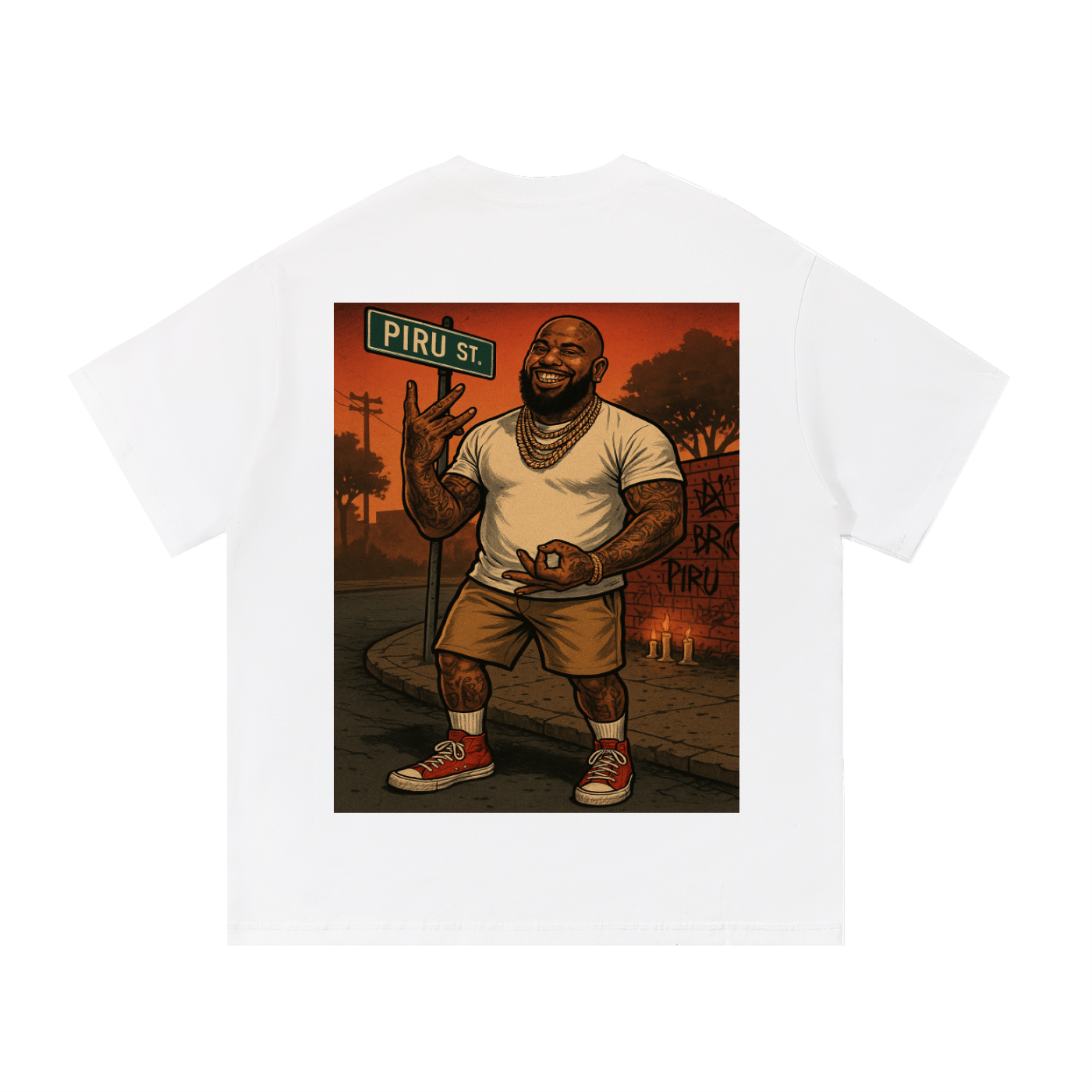 WEST ROLLZ X PIRU T-SHIRT