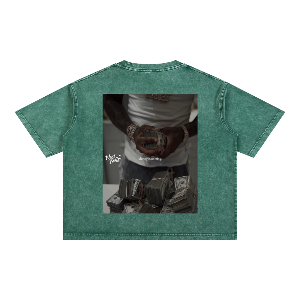 WEST ROLLZ X MONEY MAKER BOXY T-SHIRT