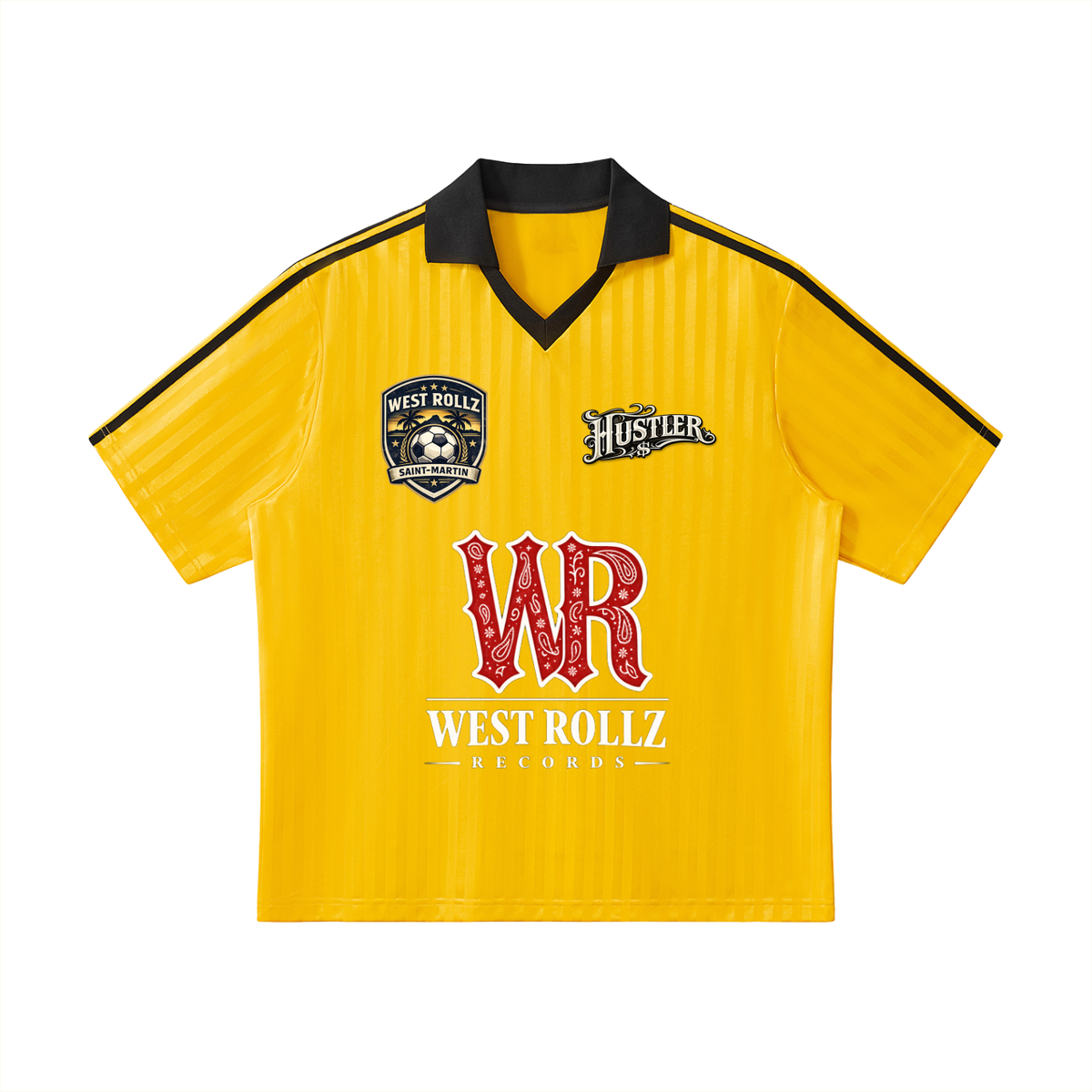 WEST ROLLZ X SAINT-MARTIN  Soccer JERSEY