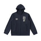 WEST ROLLZ X Essential Heavyweight High Neck  Zip-Up Hoodie