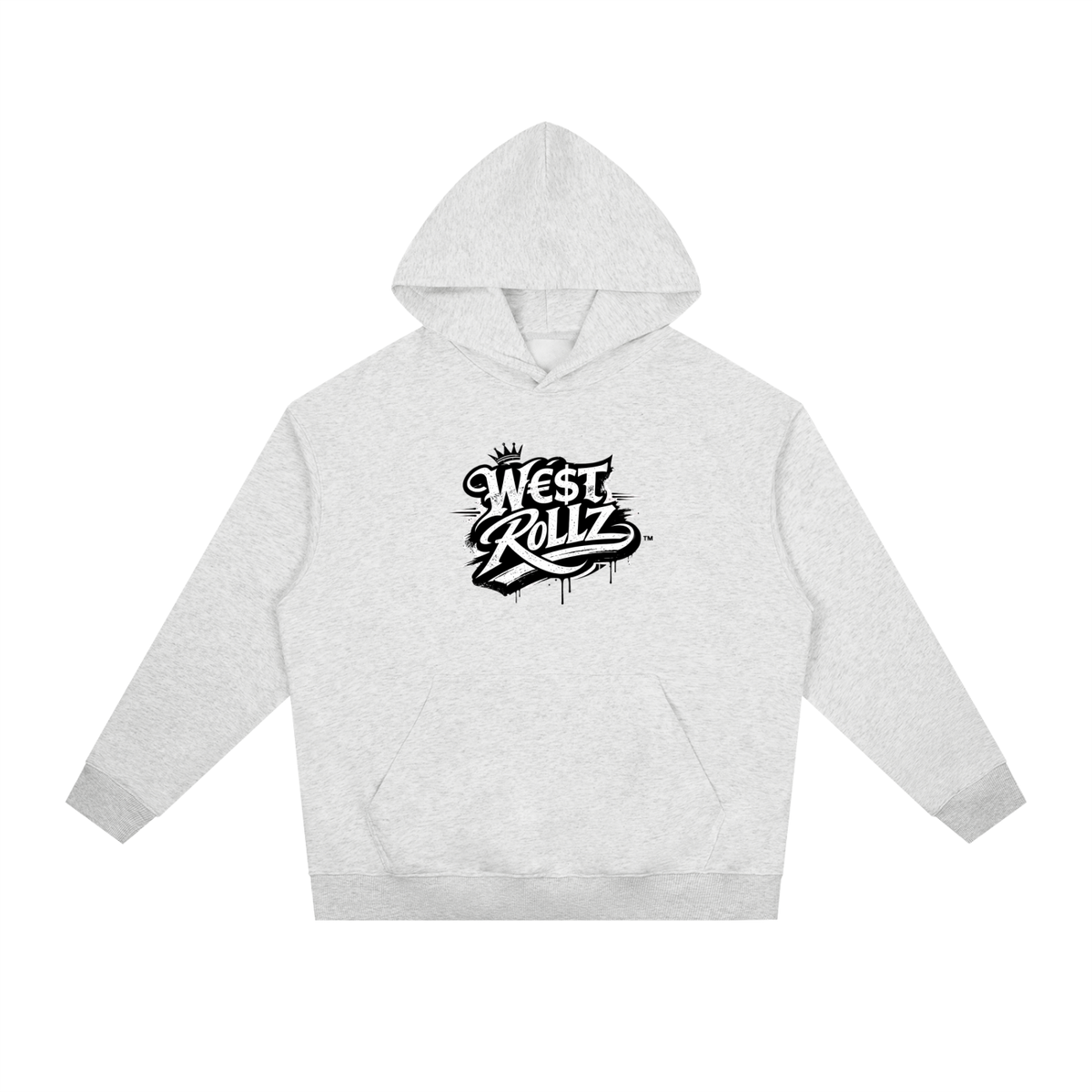 WEST ROLLZ X FÉLIX WEST X Essential Heavyweight Drop-Shoulder Hoodie
