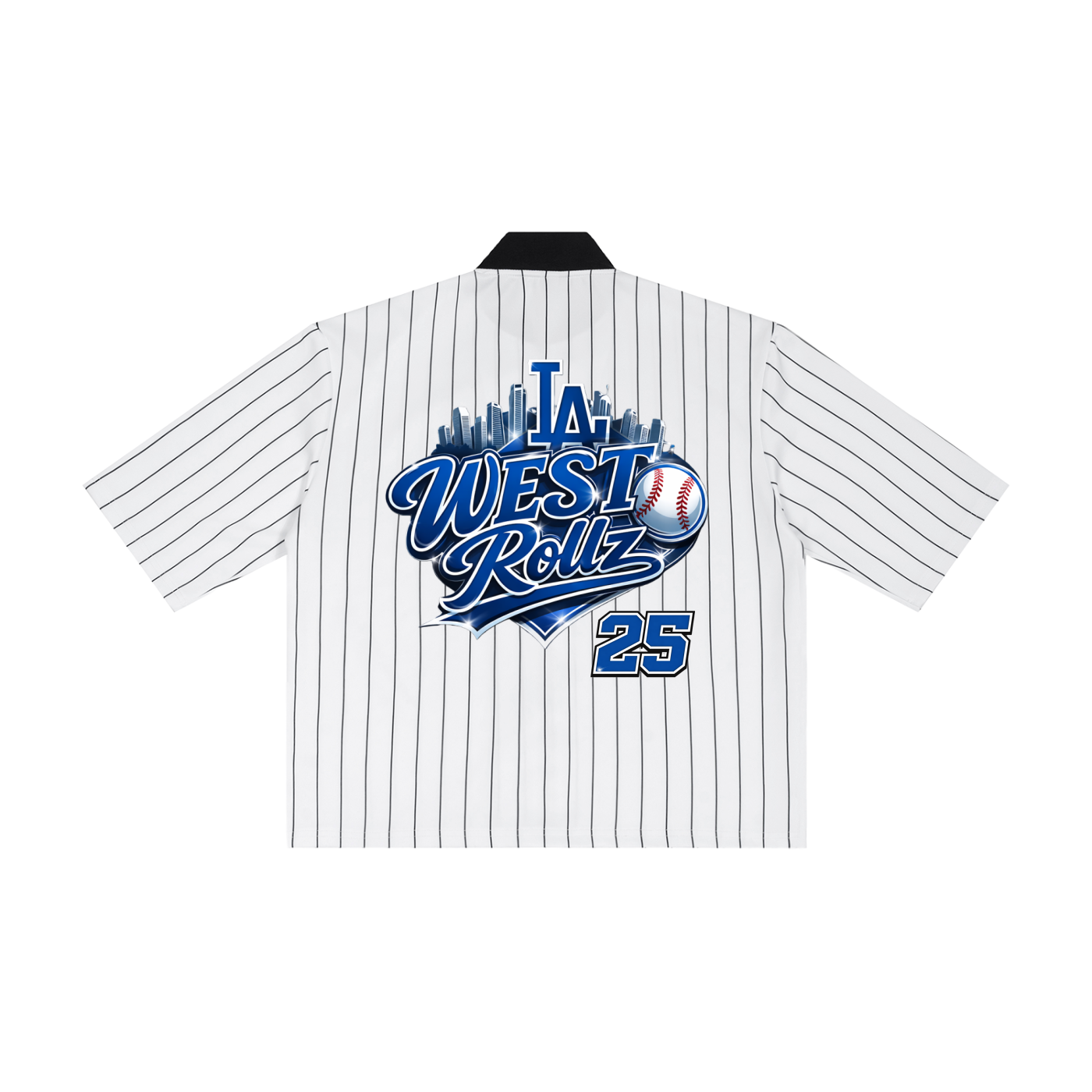 WEST ROLLZ X THE WARRIORSBaseball Jersey