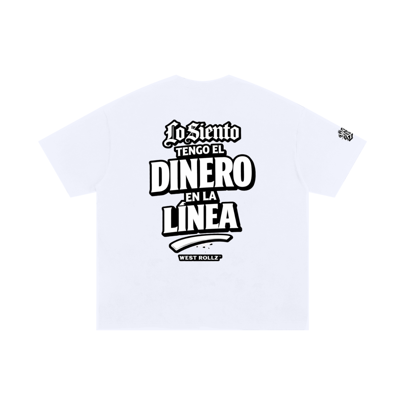 WEST ROLLZ X SORRY! MONEY ON THE LINE T-SHIRT