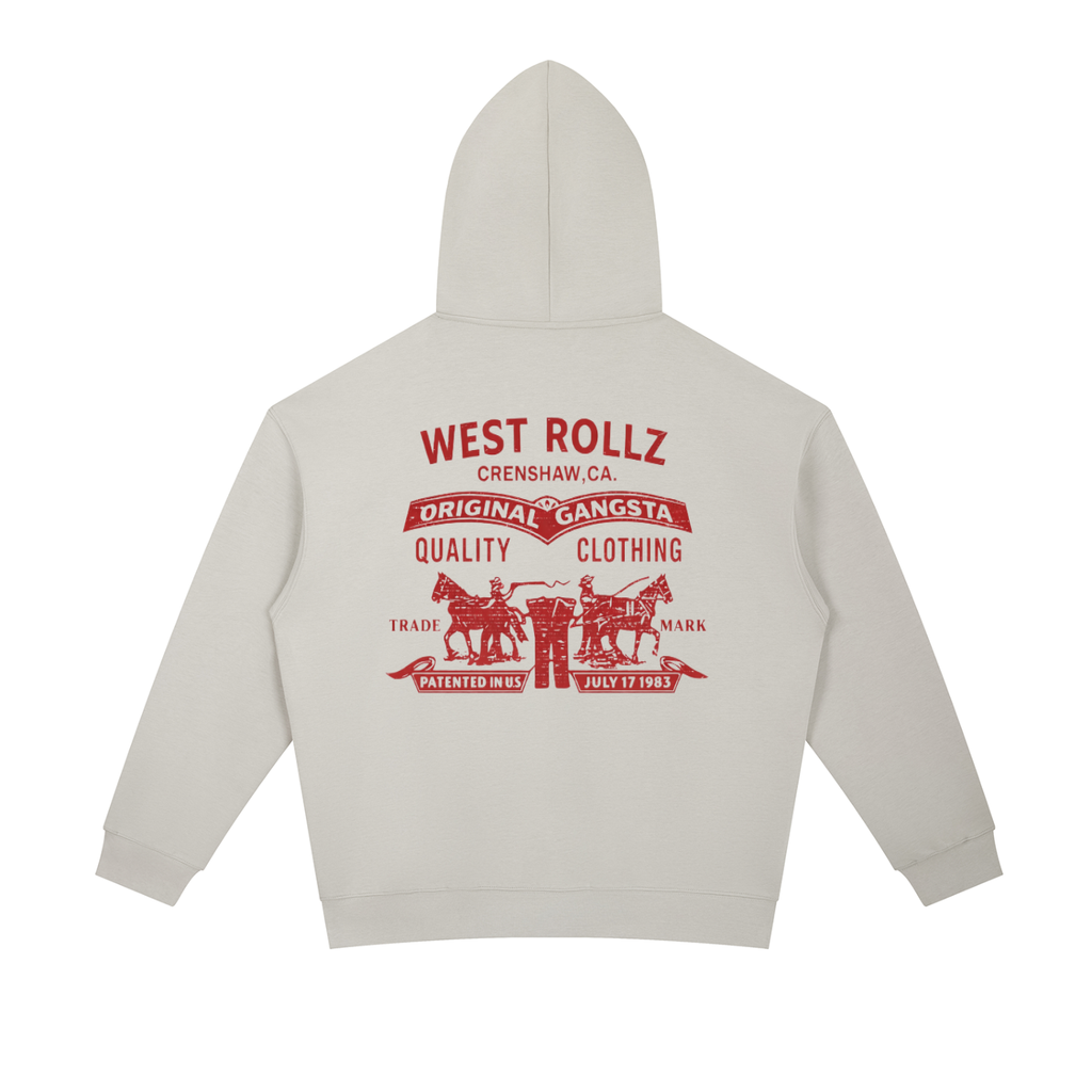 WEST ROLLZ X ROLLZ STRAUSZ X Essential Heavyweight Hoodie