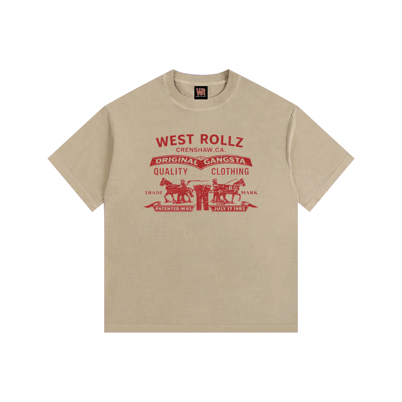 WEST ROLLZ X ROLLZ STRAUSZ T-SHIRT