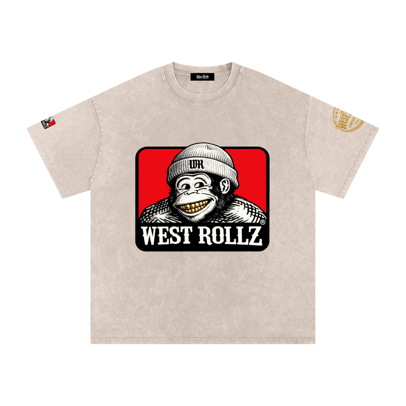 WEST ROLLZ X WEST MONKEY LIMITED T-SHIRT