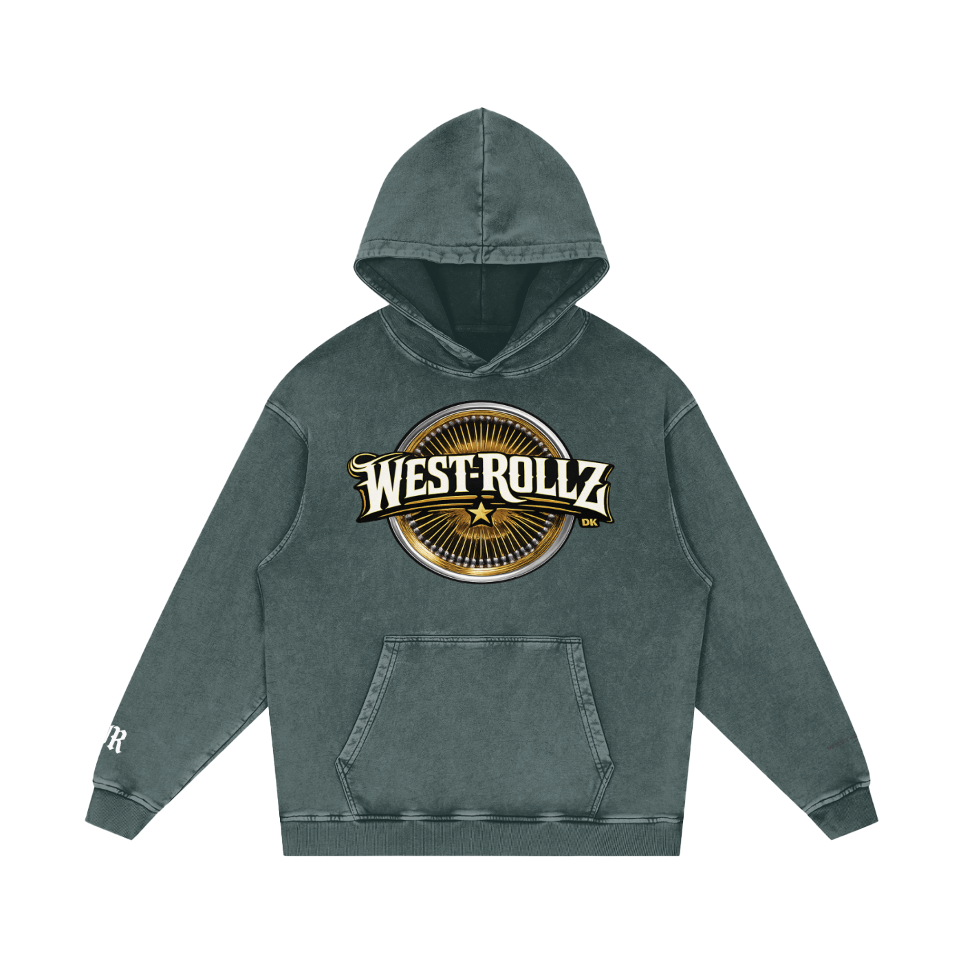 WEST ROLLZ X WHEELS HOODIE