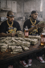 WEST ROLLZ X SORRY! MONEY ON THE LINE T-SHIRT