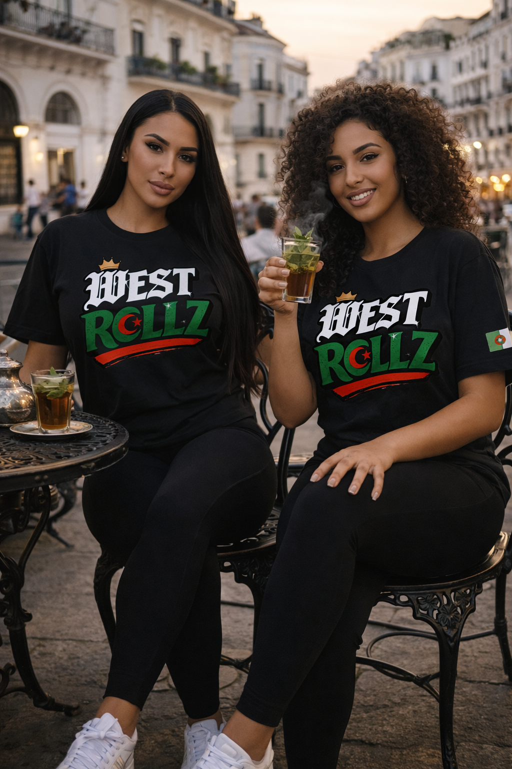 WEST ROLLZ X SORRY! MONEY ON THE LINE T-SHIRT