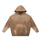 WEST ROLLZ X L’ORIGINAL WR X Vintage Washed Frayed Fleece Hoodie