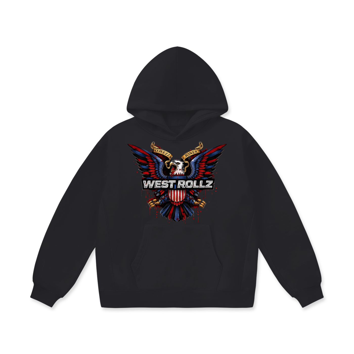WEST ROLLZ X DIP-ROLLZ HOODIE