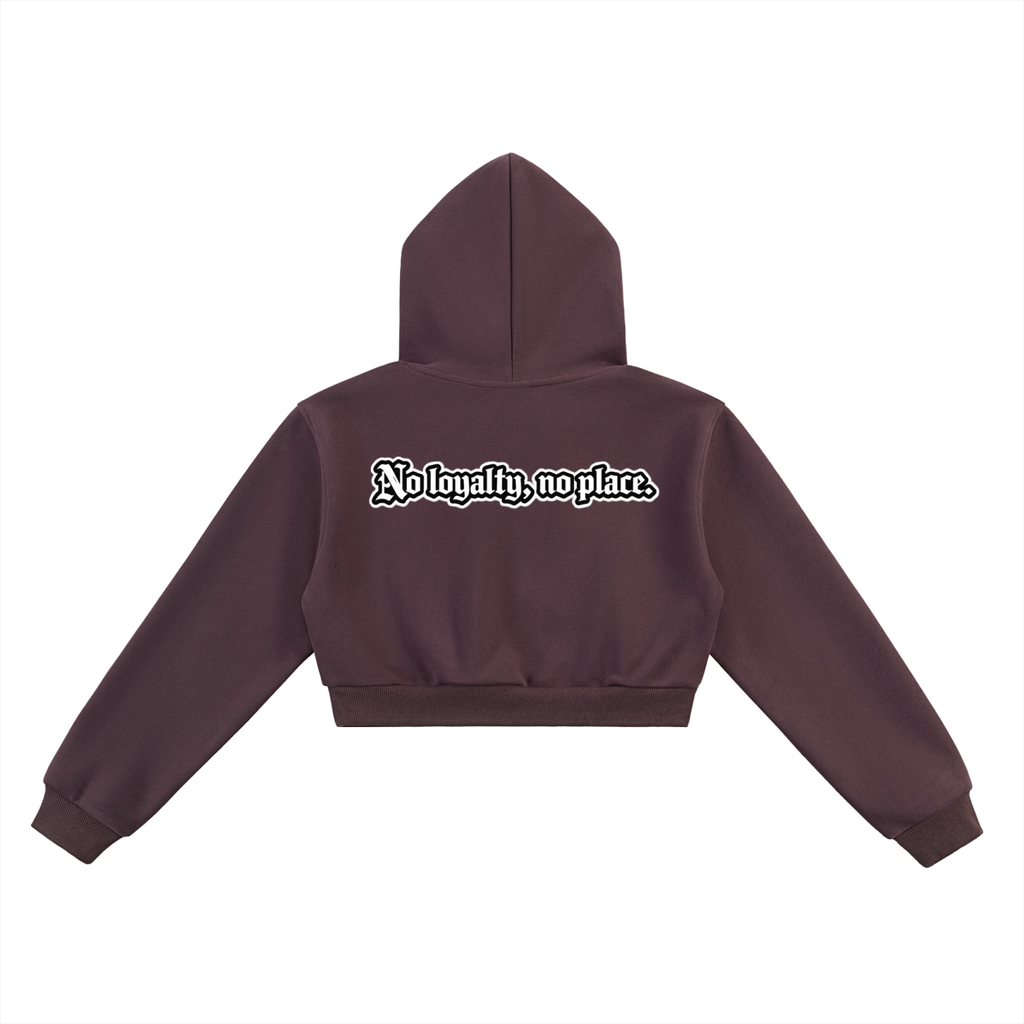 WEST ROLLZ X Essential Cropped WOMEN Hoodie