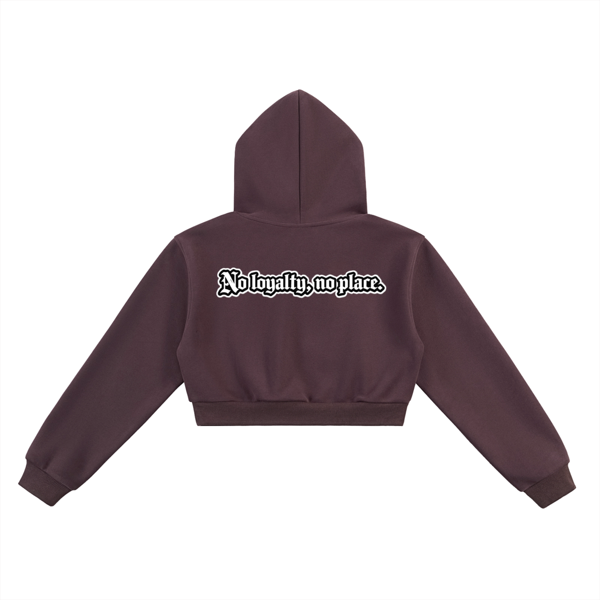 WEST ROLLZ X Essential Cropped WOMEN Hoodie
