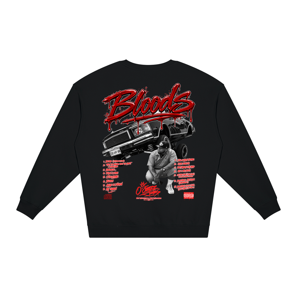 WEST ROLLZ x BLOODS PART.2 x O’JEEZZ MERCH HOODIE