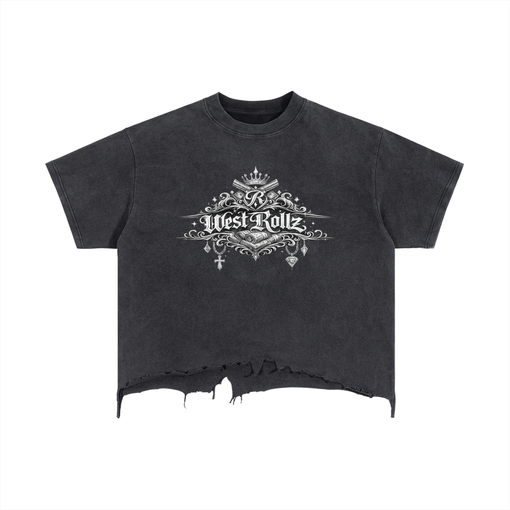 WEST ROLLZ X LOUIS XIV BOXY VINTAGE T-SHIRT