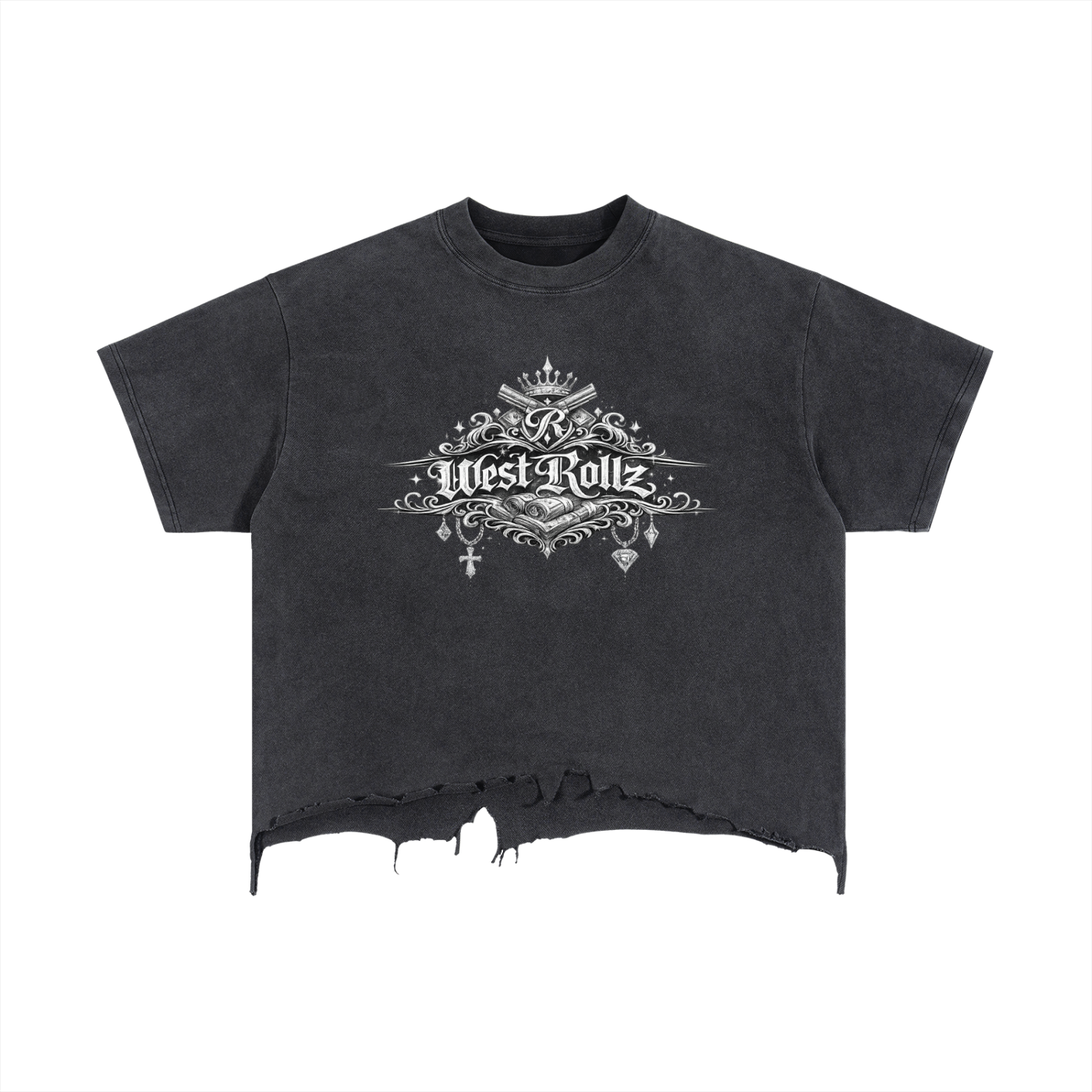 WEST ROLLZ X LOUIS XIV BOXY VINTAGE T-SHIRT