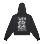 WEST ROLLZ X KILLA BEES WOMEN CROP HOODIE