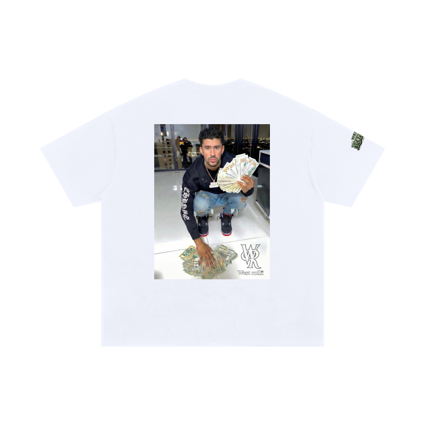 WEST ROLLZ X MONEY MAKER T-SHIRT