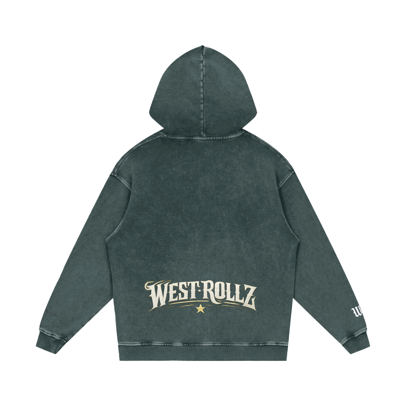 WEST ROLLZ X WHEELS HOODIE