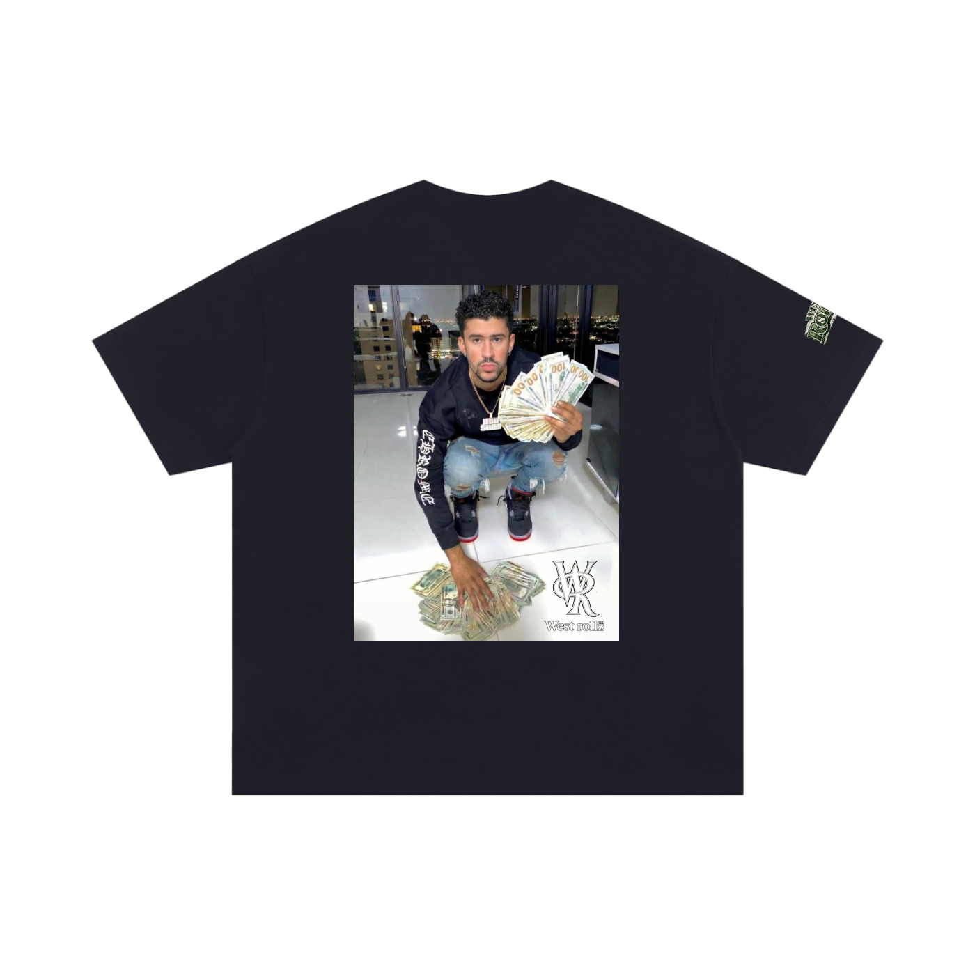 WEST ROLLZ X MONEY MAKER T-SHIRT