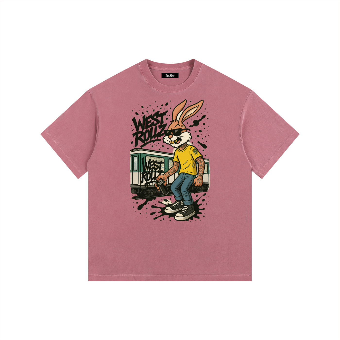 WEST ROLLZ X BUNNY GRAFF T-SHIRT