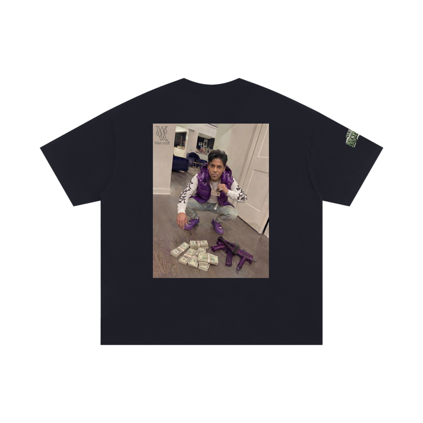 WEST ROLLZ X MONEY MAKER T-SHIRT