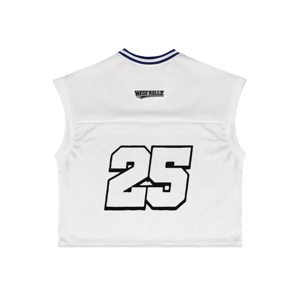 WEST ROLLZ X THE WARRIORS / Loose Sleeveless Mesh T-SHIRT