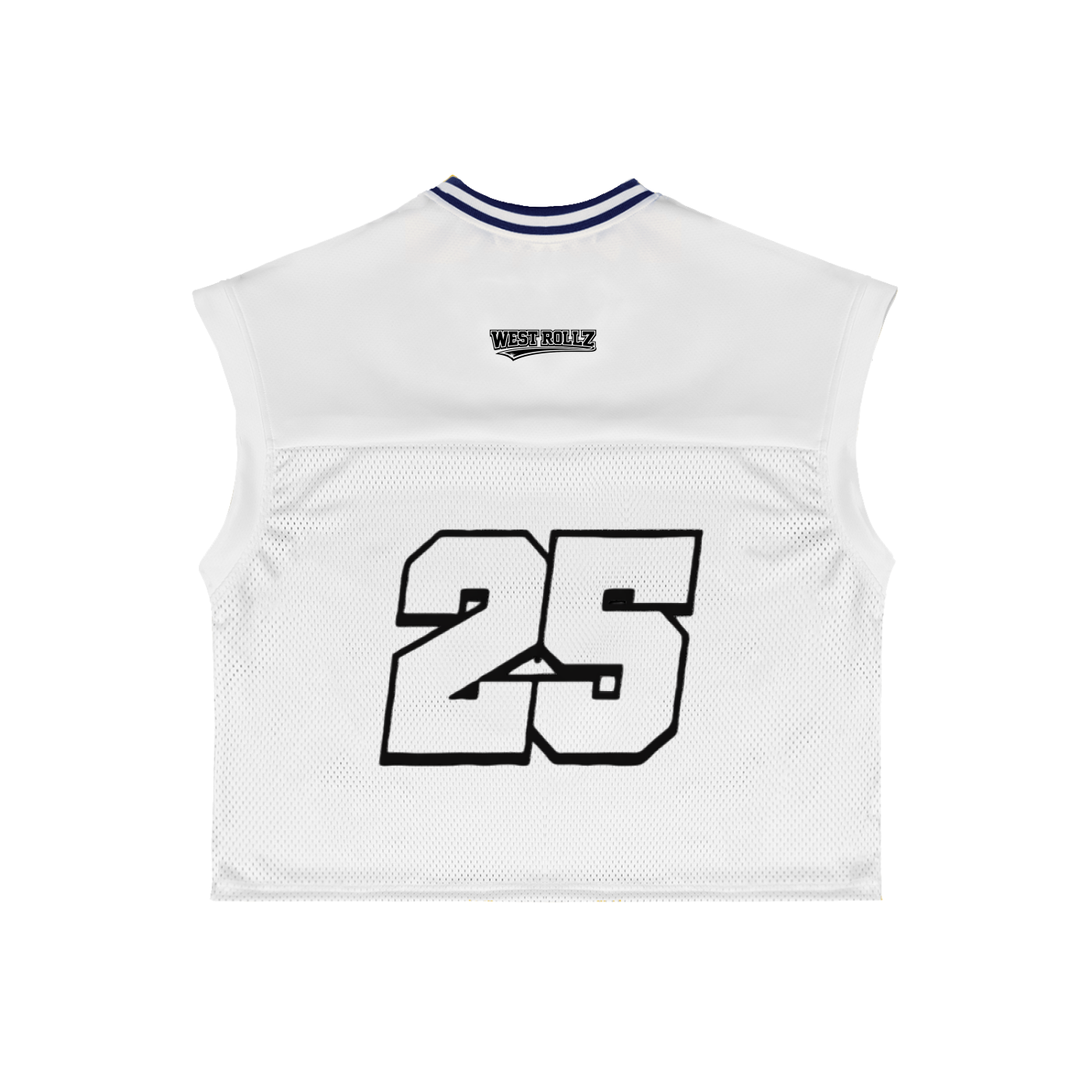 WEST ROLLZ X THE WARRIORS / Loose Sleeveless Mesh T-SHIRT