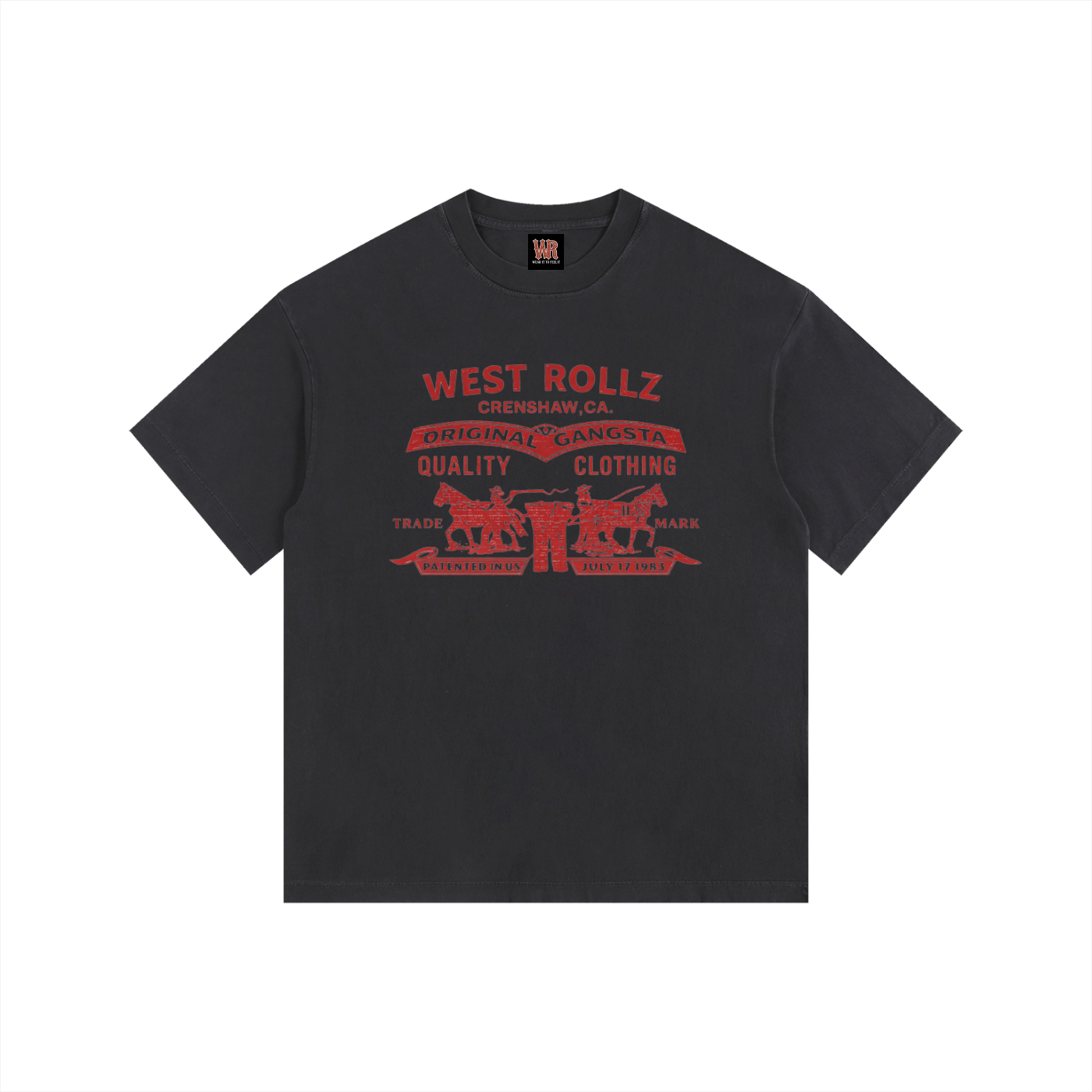 WEST ROLLZ X ROLLZ STRAUSZ T-SHIRT