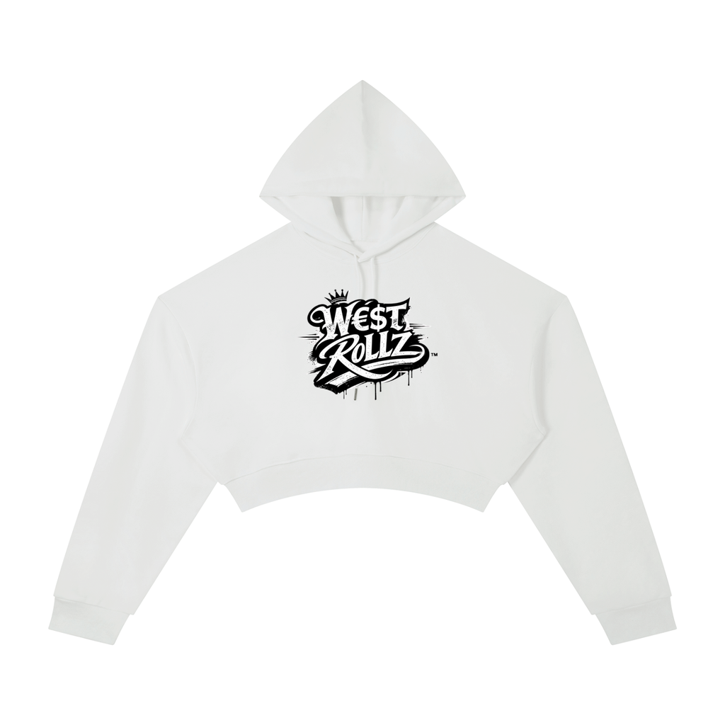 WEST ROLLZ X Essential Cropped WOMEN Hoodie