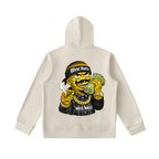 WEST ROLLZ X Essential Heavyweight High Neck  Zip-Up Hoodie