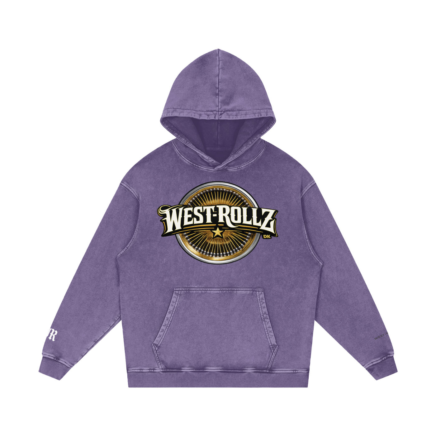 WEST ROLLZ X WHEELS HOODIE