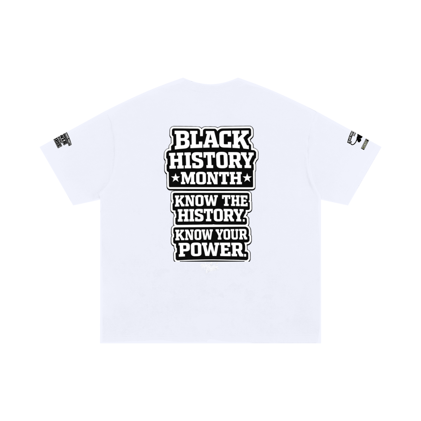 WEST ROLLZ X THE BLACK HISTORY T-SHIRT